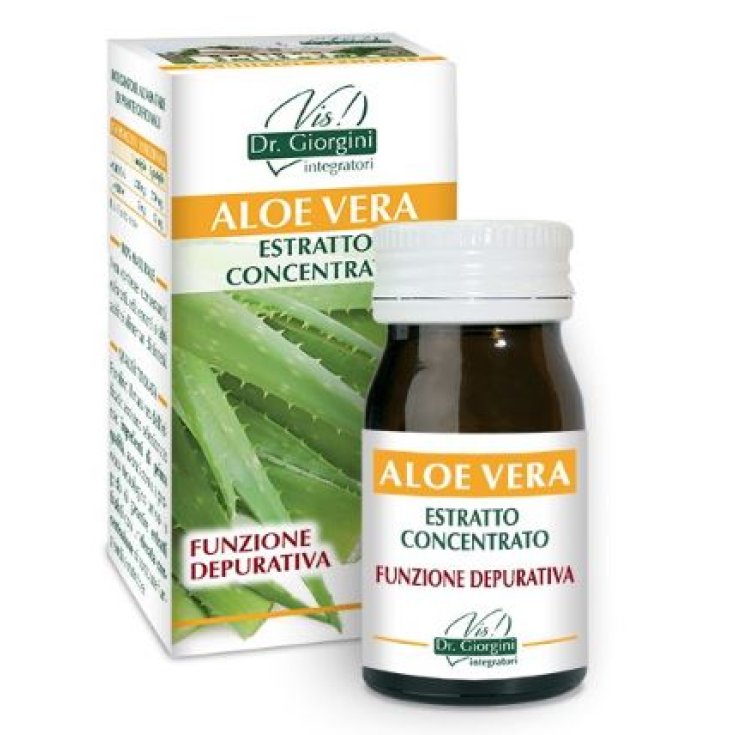 Dr. Giorgini Aloe Vera Konzentrierter Extrakt Nahrungsergänzungsmittel 60 Tabletten