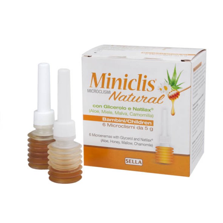 Sattel Miniclis Natural Micro-Einläufe Kinder 6 Stück