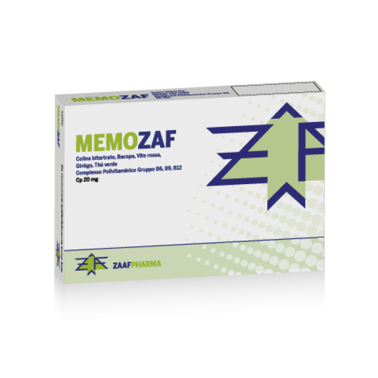 Zaaf Pharma Memozaf Nahrungsergänzungsmittel 30 Tabletten