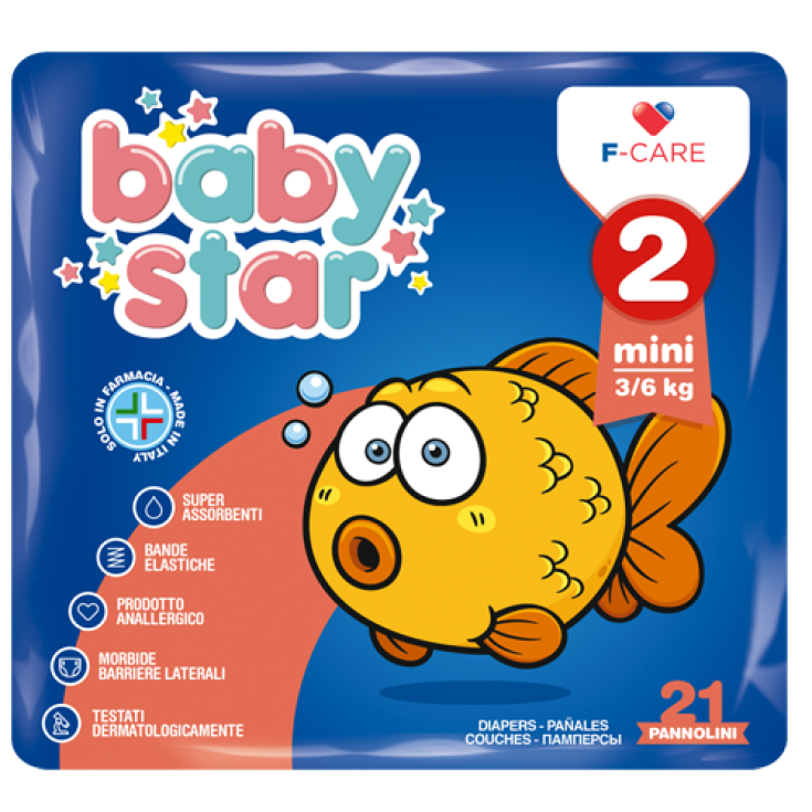 Baby Star Windeln 2 Mini 3-6kg 21 Stück