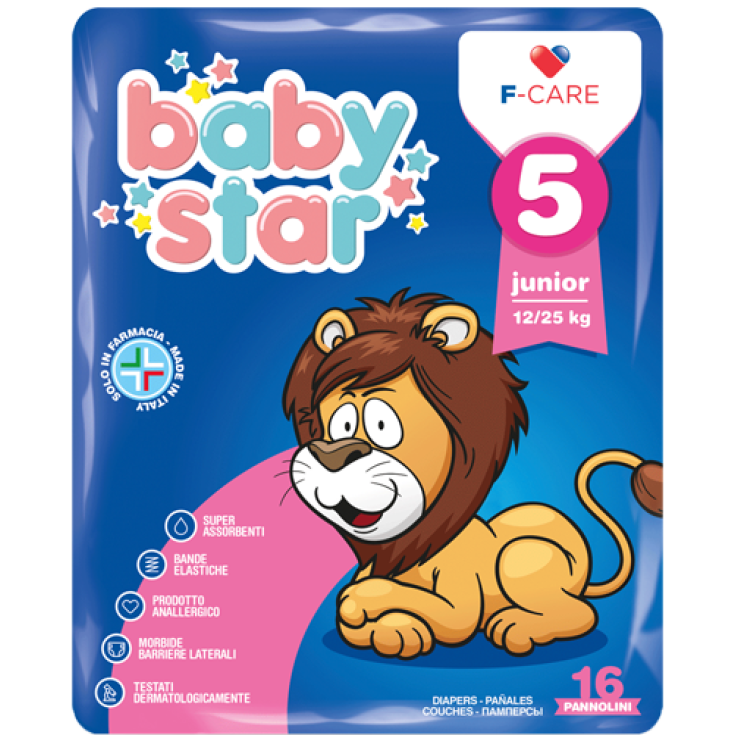 Baby Star Windeln 5 Junior 12-25kg 16 Stück