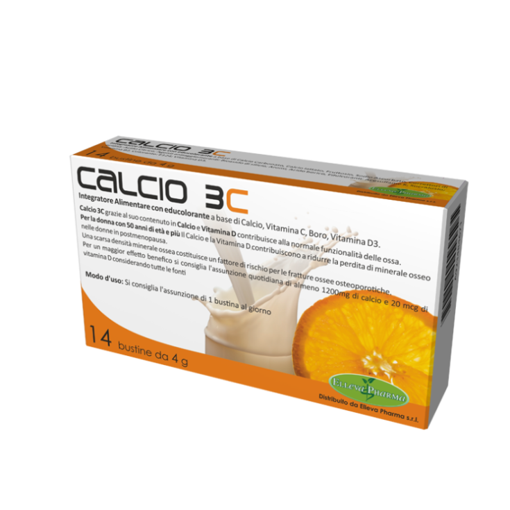 Calcium 3c Nahrungsergänzungsmittel 14 Beutel x4g