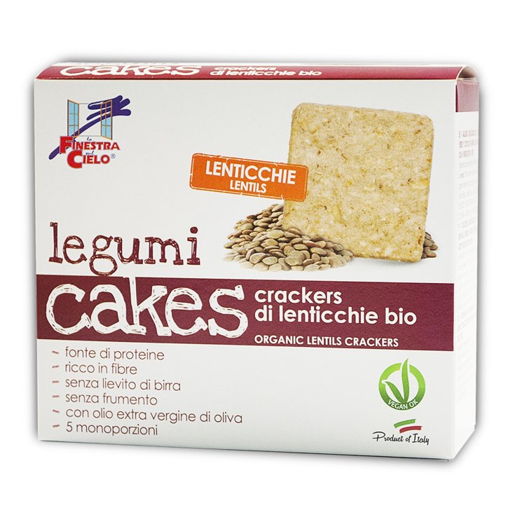 La Finestra Sul Cielo Legumicakes Bio-Linsencracker 250g