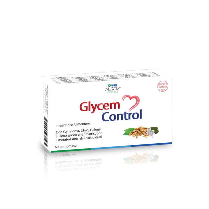 Algem Natura Glycem Control Nahrungsergänzungsmittel 60 Tabletten