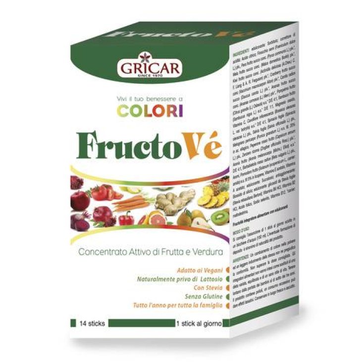 Gricar Chemical Fructove 'Nahrungsergänzungsmittel 14 Stick
