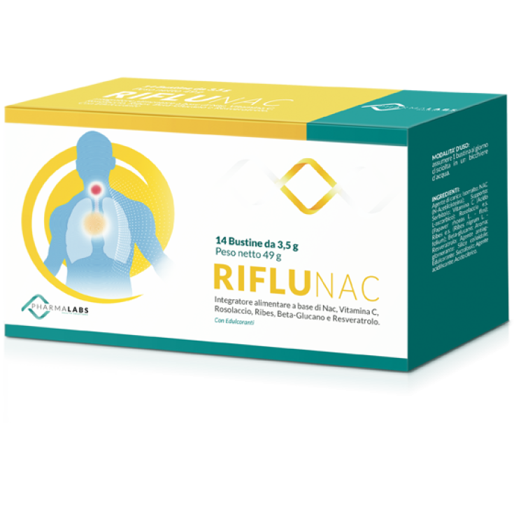 Pharma Labs Riflunac Nahrungsergänzungsmittel 14 Beutel