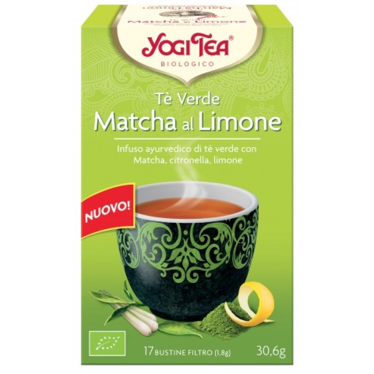 Yogi Tea Grüntee Matcha Limon 17 Filtros X 1,8g