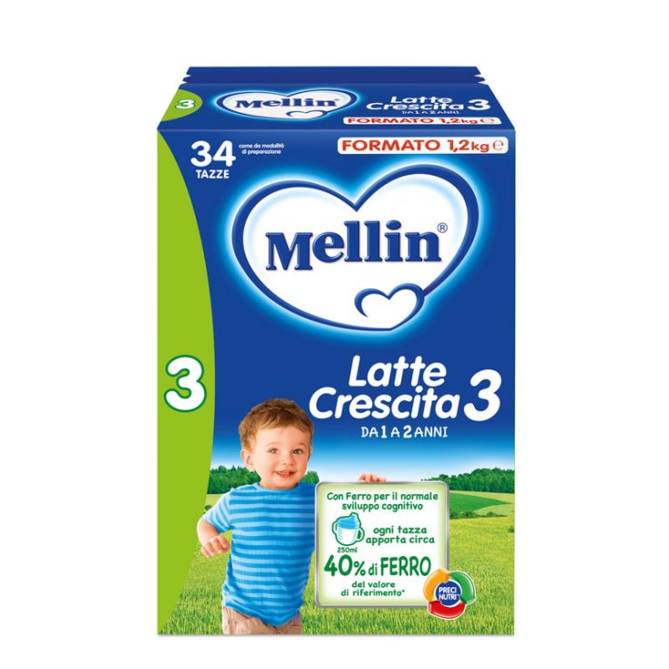 Mellin Latte Growth 3 6x1l