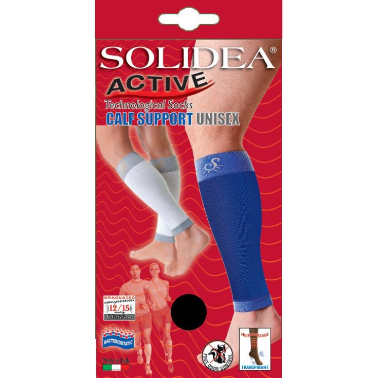 Solidea Active Calf Support Leg Farbe Schwarz Größe L