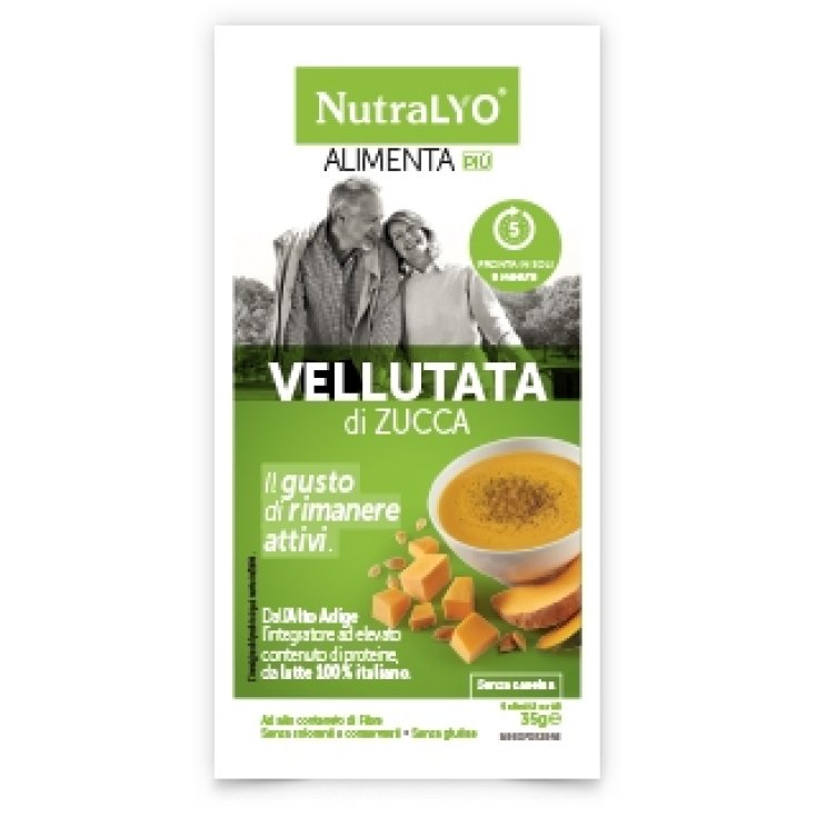 NutralYO AlimentaPiù Cremiges Kürbisprotein-Nahrungsergänzungsmittel 35g