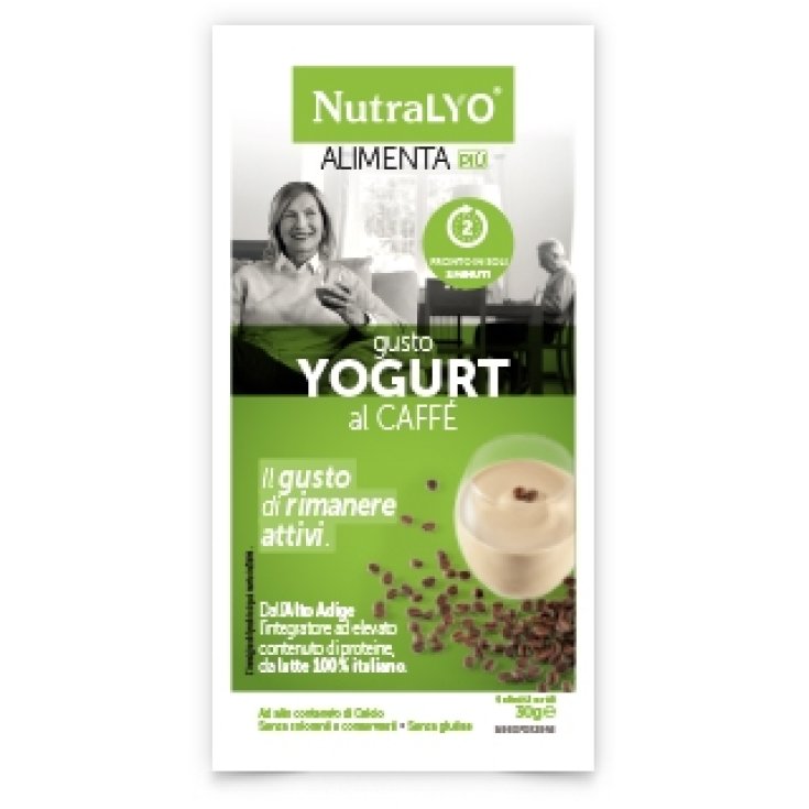 NutraLYO® Feeds More Protein Joghurt mit Kaffee Nahrungsergänzungsmittel 30g