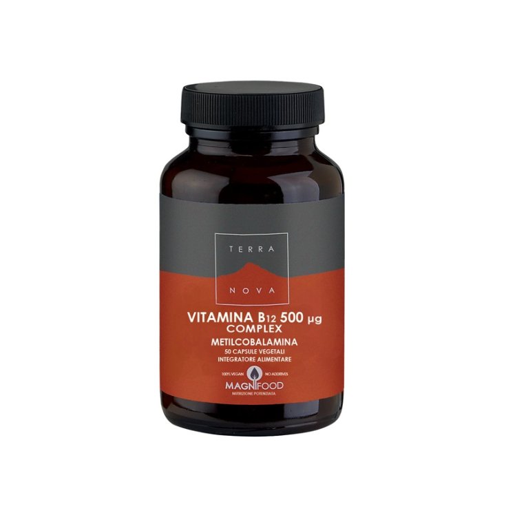 Forlive Terranova Vitamin B12 Komplex Nahrungsergänzungsmittel 50 Kapseln