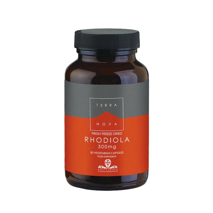 Terranova Rhodiola 300mg Nahrungsergänzungsmittel 50 Kapseln