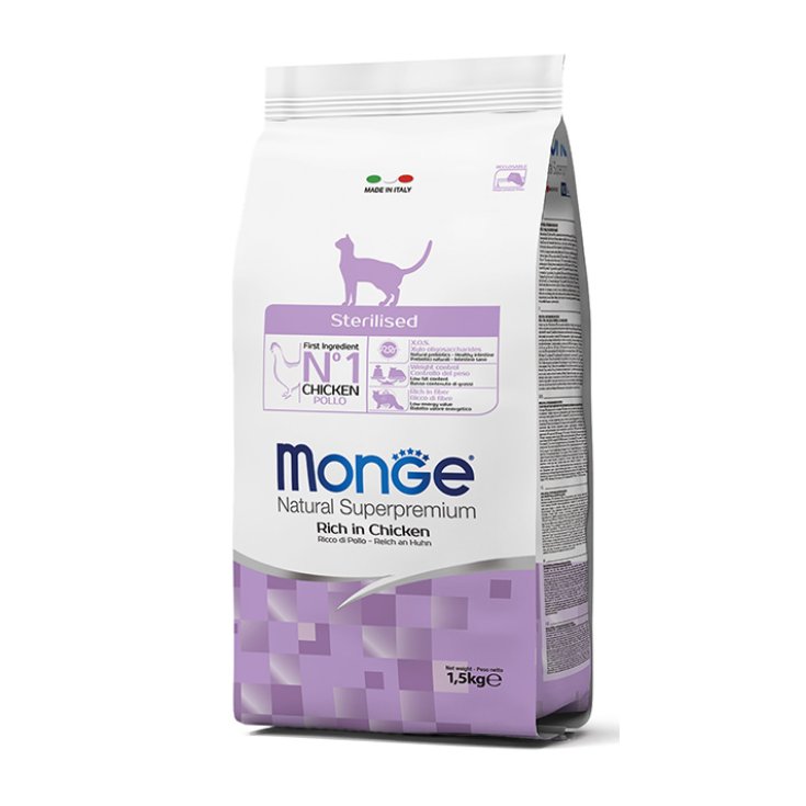 Monge Katze Sterilisiertes Nahrungsergänzungsmittel 1,5kg