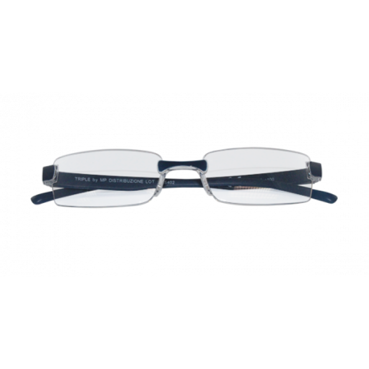 Twins Silver Dreifachbrille Dioptrie +2,50