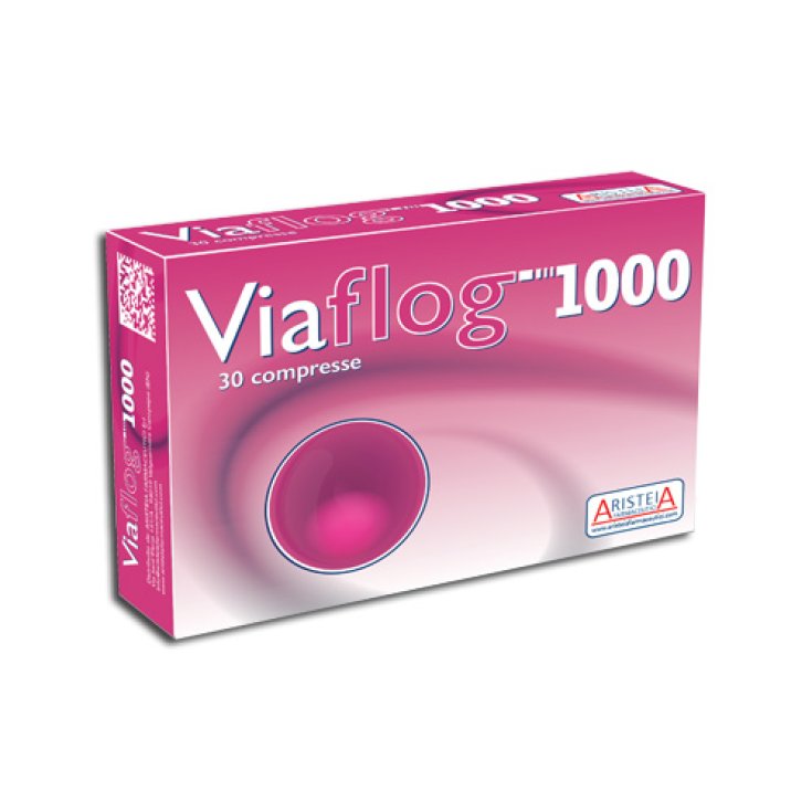 Aristeia Viaflog 1000 mg Nahrungsergänzungsmittel 30 Tabletten