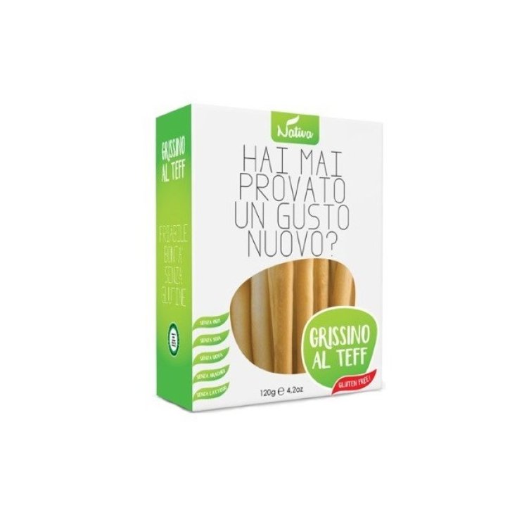 Nativa Food Glutenfreie Teff-Brotstangen 120g