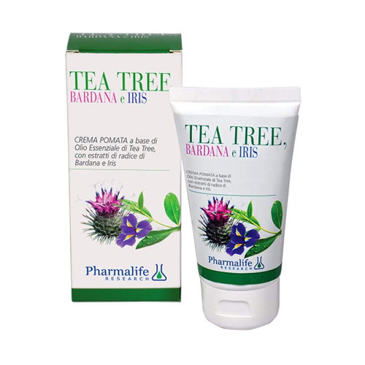 Pharmalife Klette & Iris Teebaum Creme Salbe 75ml