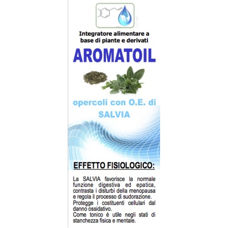 Aromatoil Salbei Nahrungsergänzungsmittel 50 Tabletten