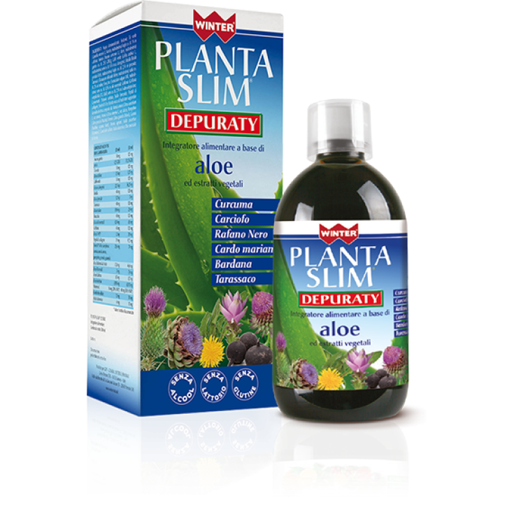 Winter Planta Slim Depuraty Nahrungsergänzungsmittel Glutenfrei 500ml