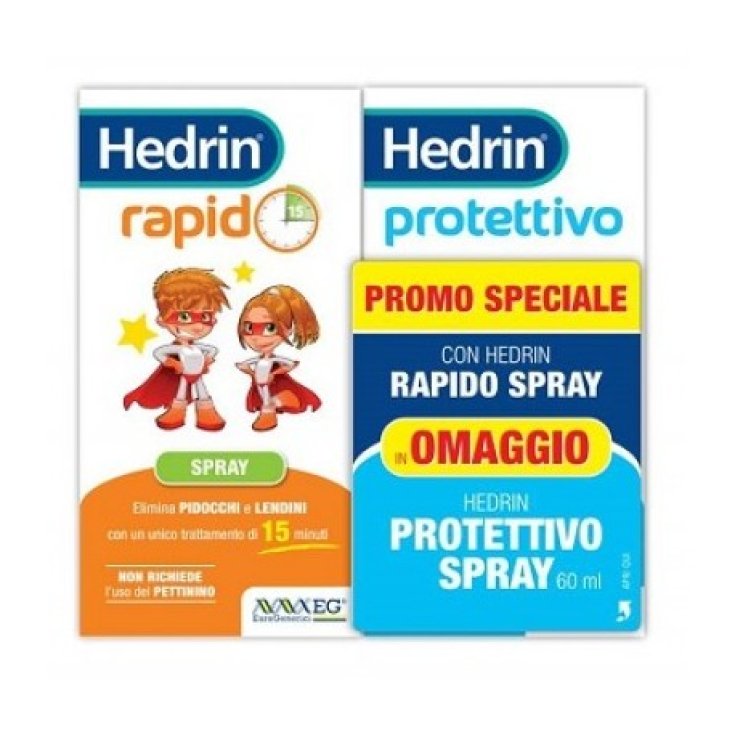 EG Hedrin Rapido Spray + Schutzfrei 60ml + 60ml