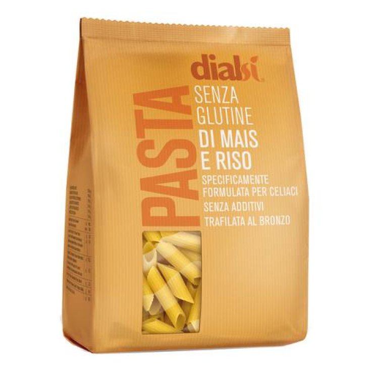 Dialsì® Glutenfreie Mais-Reis-Nudeln Penne Rigate Format 400g