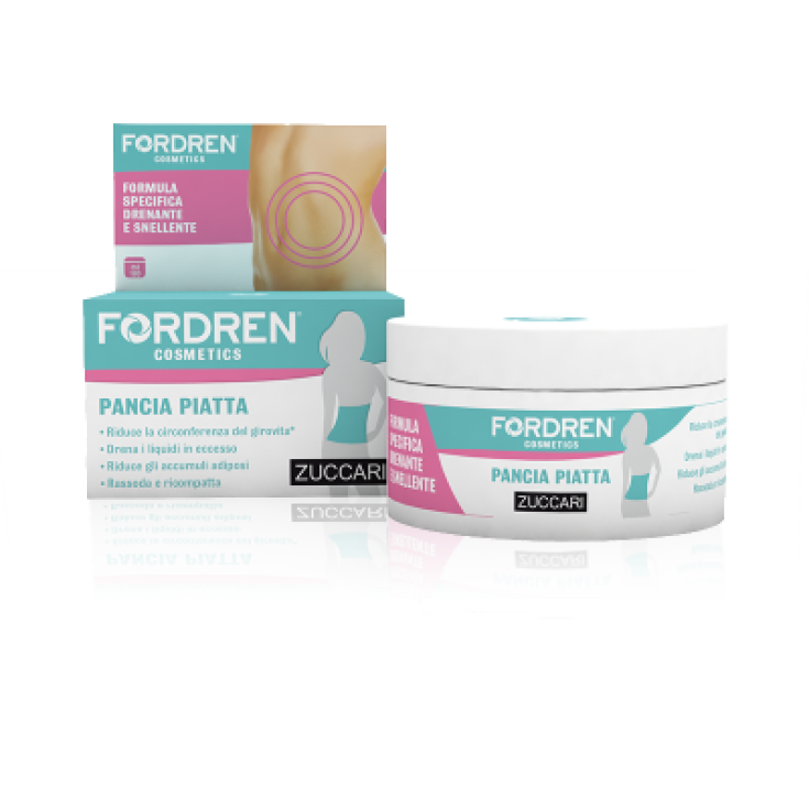 Zuccari Fordren Cosmetics Flat Belly Specific Formula Draining Slimming Cream 180ml