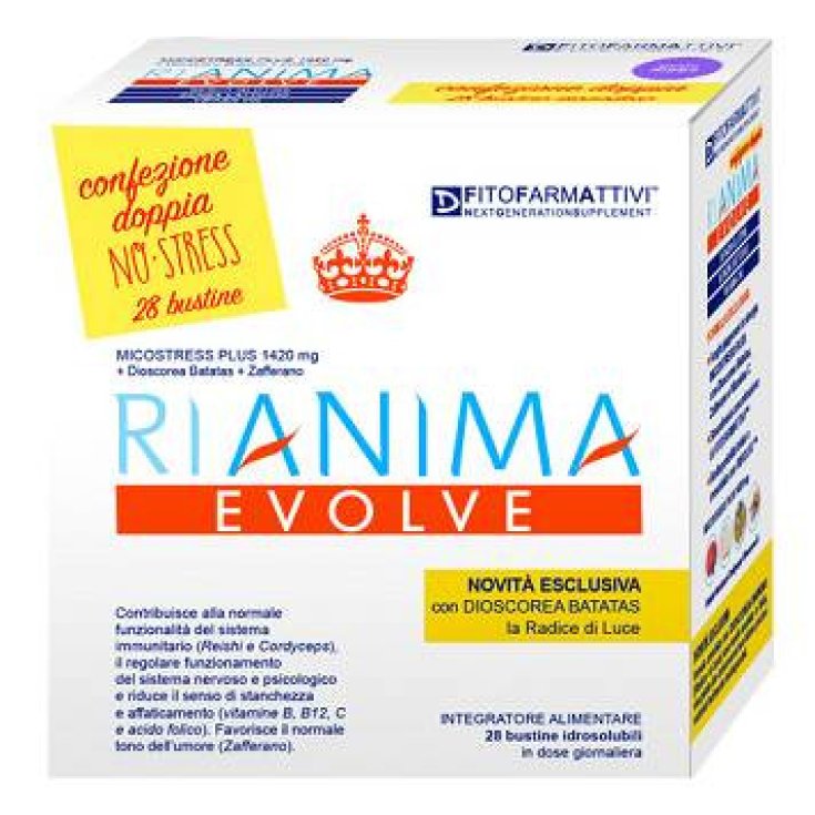 Denpas Rianima Evolve Nahrungsergänzungsmittel Doppelpack 28 Sachets