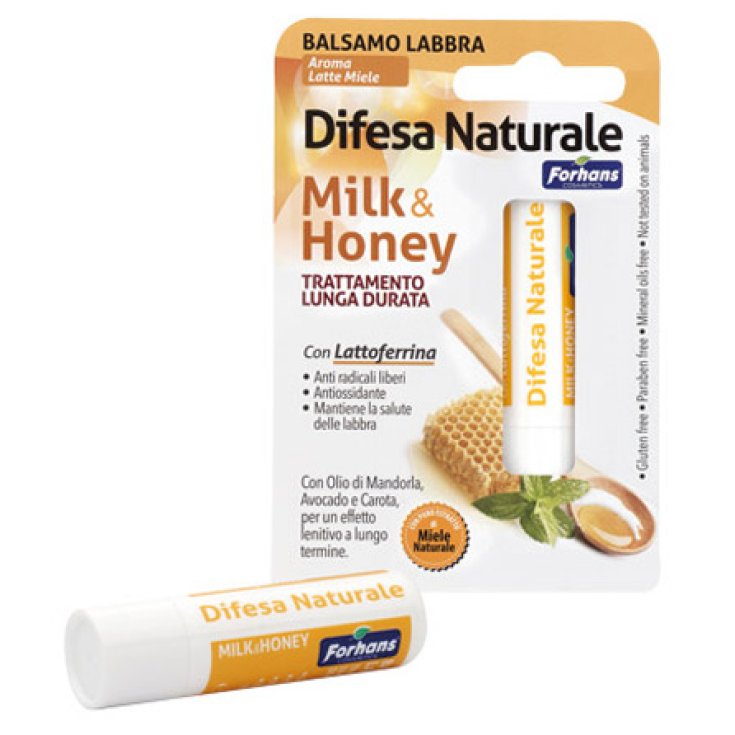 Forhans Milk & Honey Natural Defense Lippenbalsam 1 Stück