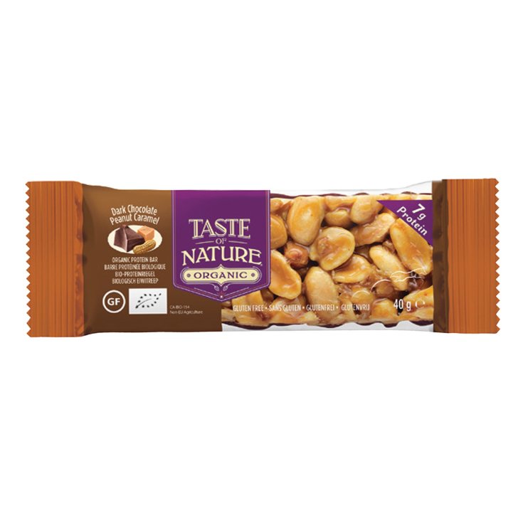 Taste Of Nature Bio-Karamell-Erdnussriegel 40g