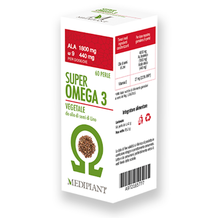 Mediplant Super Omega 3 Gemüse 60 Perlen
