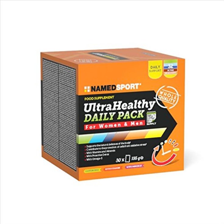 Benannt Ultra Healthy Daily Pack Nahrungsergänzungsmittel 30 Sachets