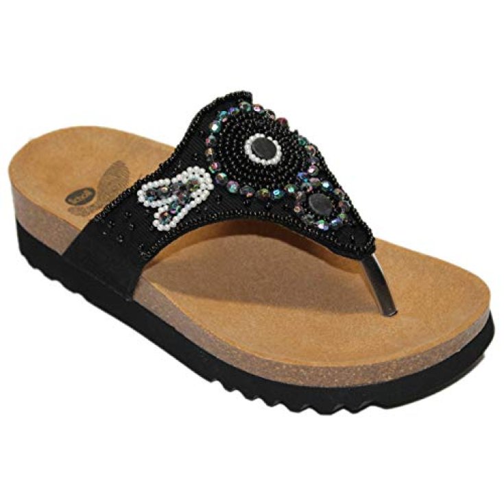 Scholl Taila Flip Flops Frau Schwarz Farbe Größe 35