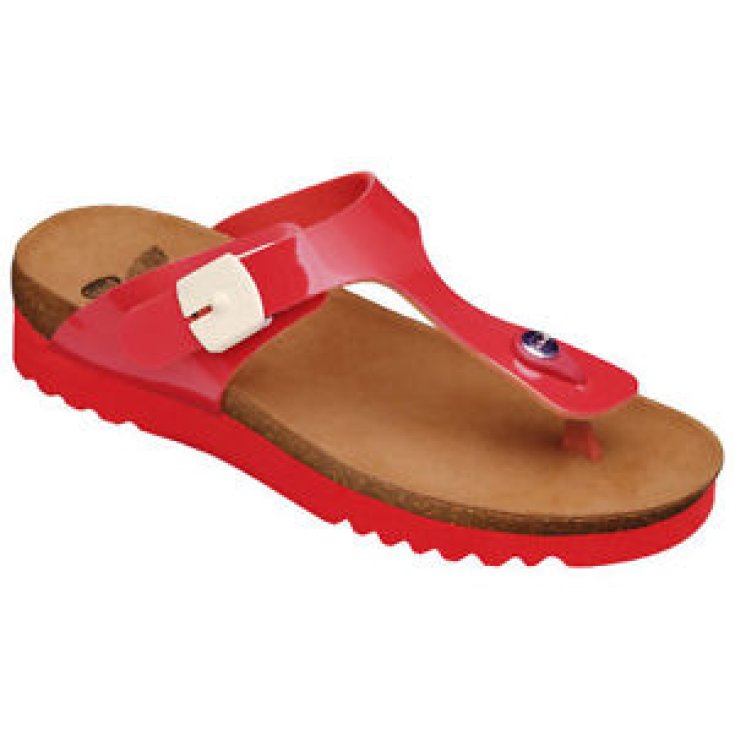 Scholl Boa Vista Sandale Frau Rot Größe 38