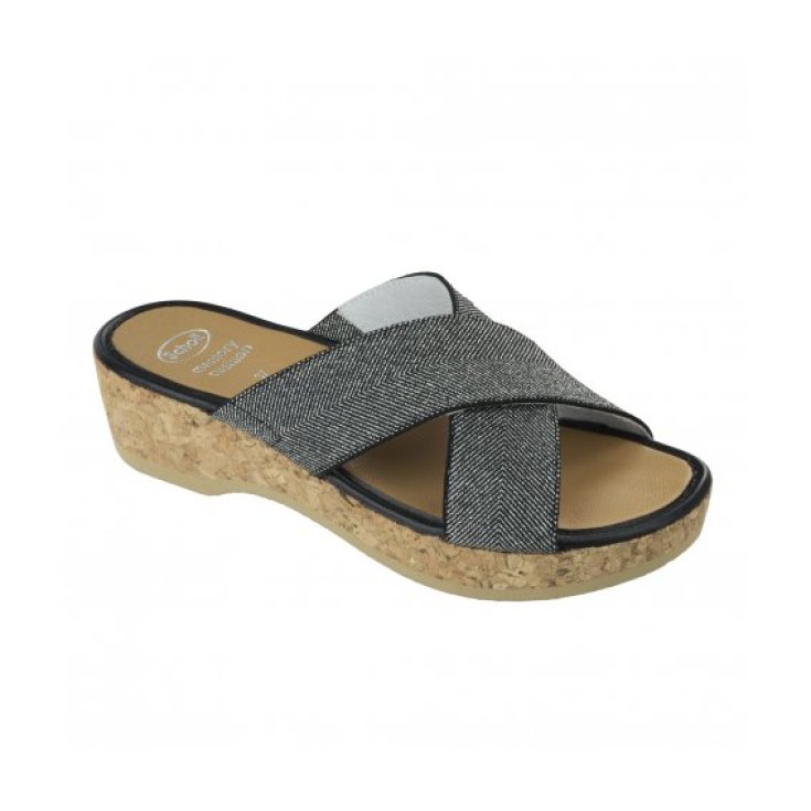 Scholl Rainfarn Sandale Frau Silber Farbe Größe 39