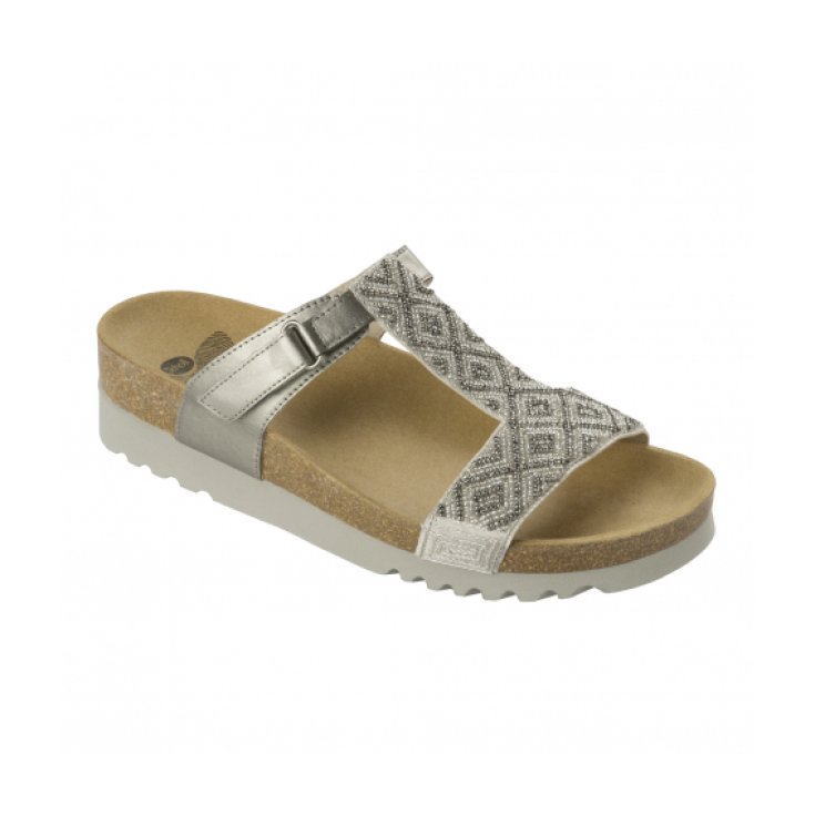 Scholl Astrelle Sandale Frau Farbe Platin / Weiß Größe 41