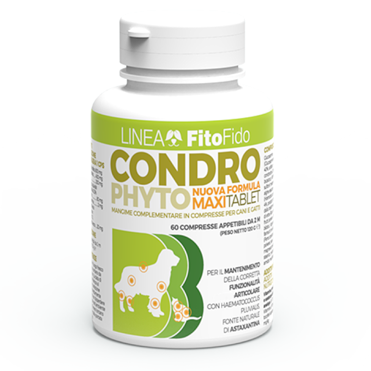Chondrophyto Nahrungsergänzungsmittel für Hunde und Katzen 60 wohlschmeckende Tabletten à 2 g