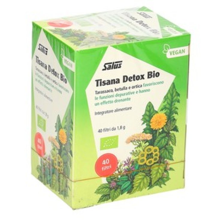 Salus Tisana Detox Bio Nahrungsergänzungsmittel 40 Filter 72g