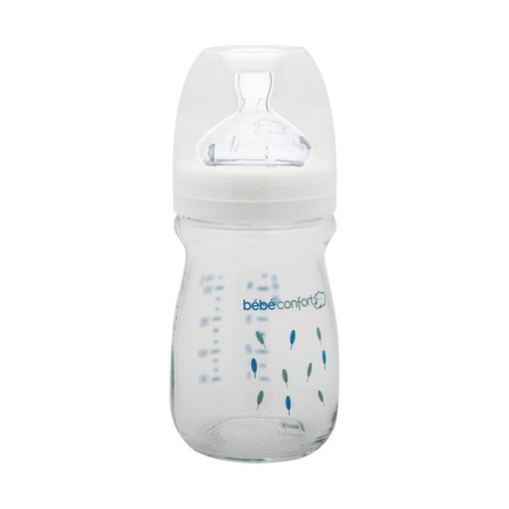 Bebe Confort Babyflasche Hitzebeständiges Glas 130ml Größe 0