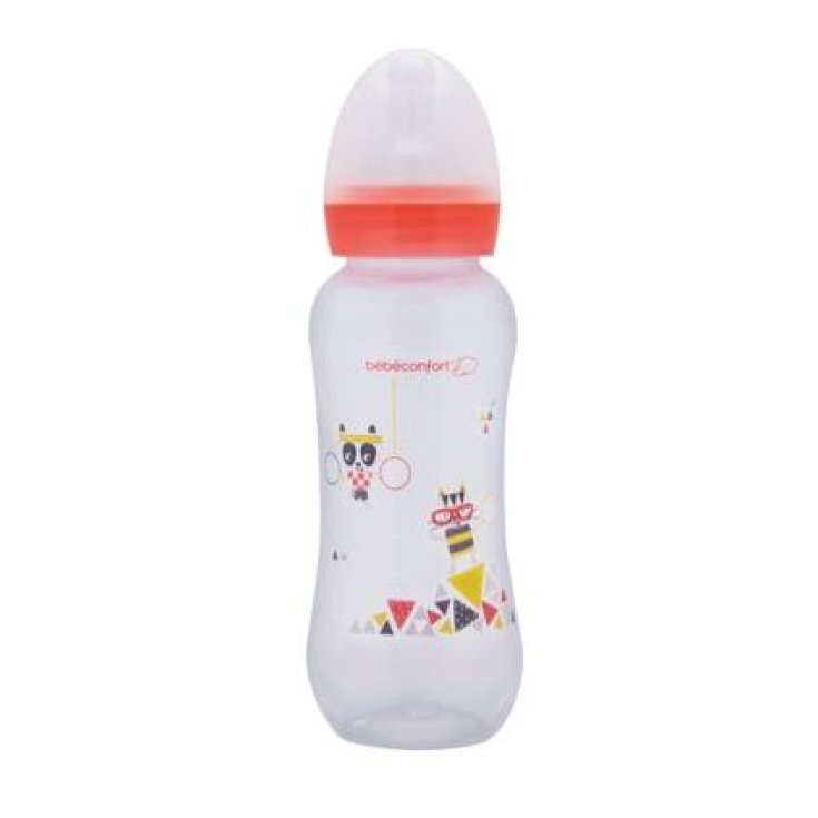 Bebe Confort Classic Babyflasche mit Standardhals aus PP 240 ml Größe 1 Sport Fantasy