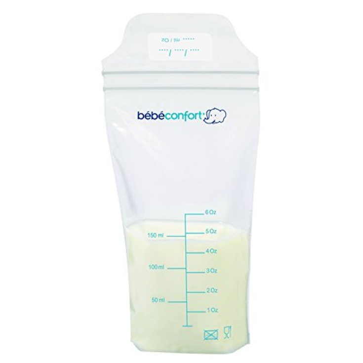Bebe Confort Aufbewahrungsbeutel für Muttermilch 25 Beutel