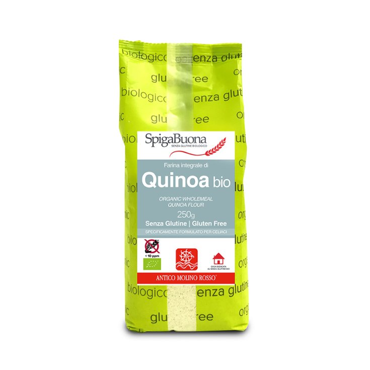 SpigaBuona Bio Quinoa Vollkornmehl Glutenfrei 250g