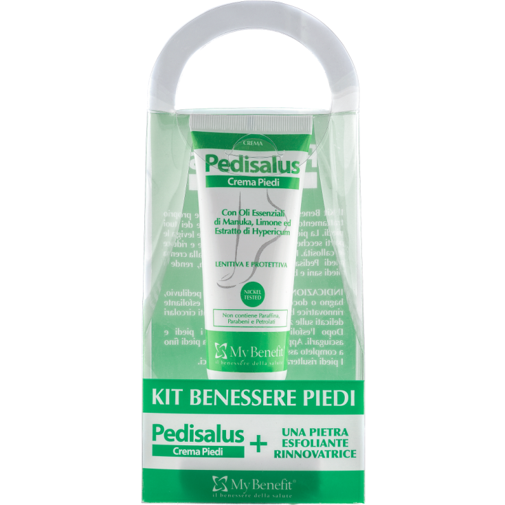 My Benefit Fußpflege-Kit Pedisalus + Peeling-Stein