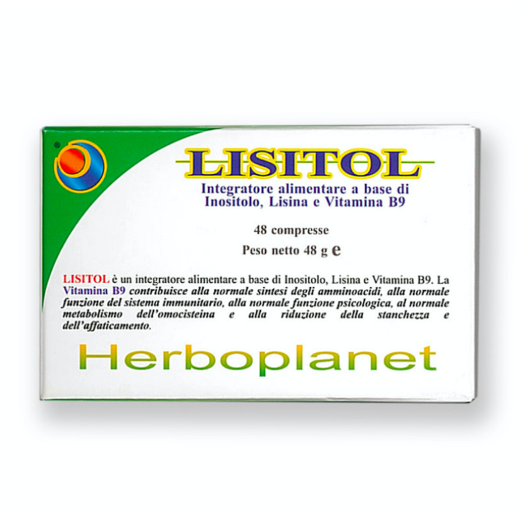Herboplanet Lisitol Nahrungsergänzungsmittel 48 Tabletten