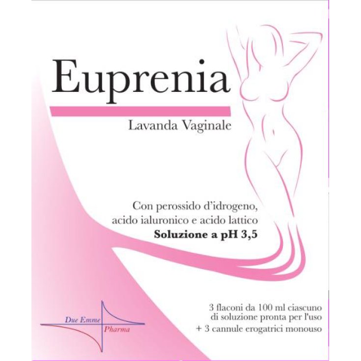 Due Emme Euprenia Vaginal Lavendel 3 Fläschchen mit 100 ml