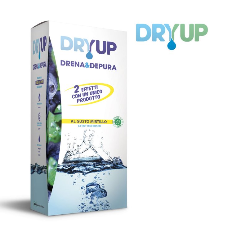 To.cas Dryup entwässert und reinigt mit Blaubeergeschmack 300 ml