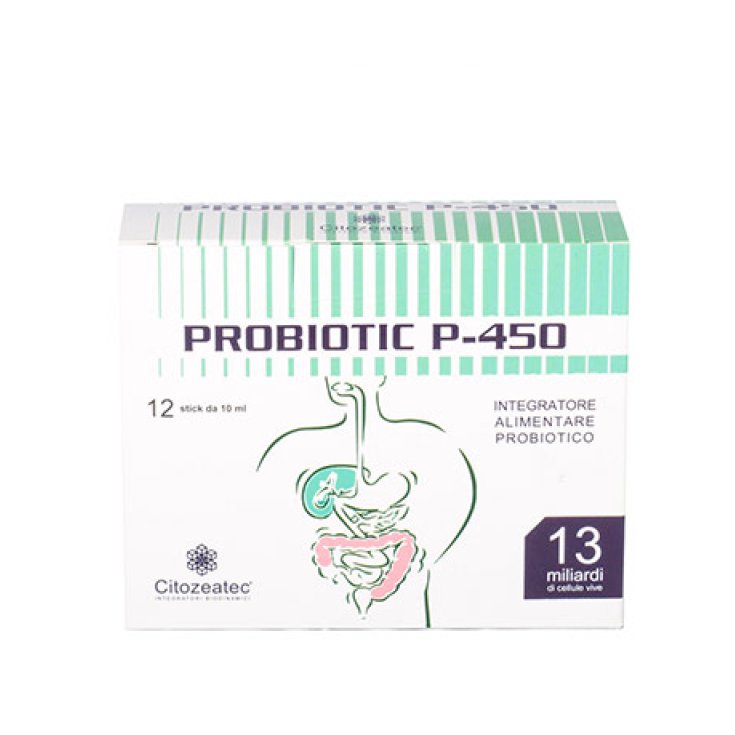 Citozeatec Probiotic P-450 Nahrungsergänzungsmittel 12 Einzeldosis-Sticks