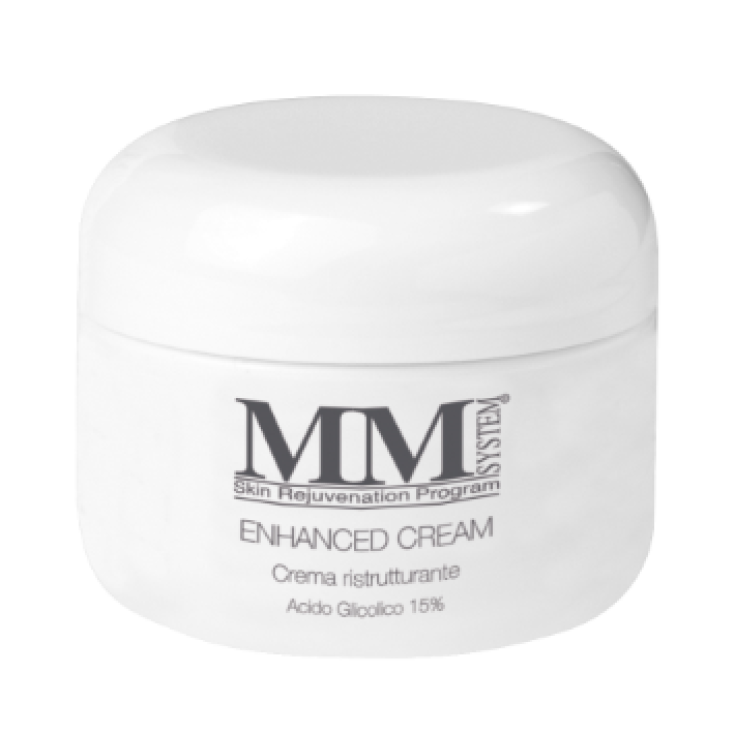 MM System Enhanced Cream 15 % Glykolsäure Restrukturierungscreme 50 ml