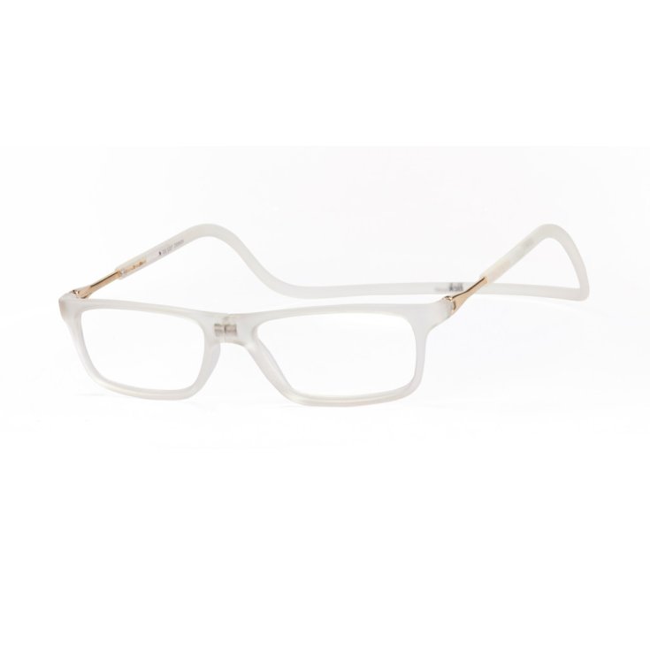Nordic Visions Oland PC-Brille vormontiert Farbe Weiß Dioptrie +1,00 1 Paar