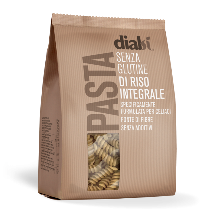 Dialsì® Glutenfreie Pasta Fusilli aus braunem Reis Format 400g